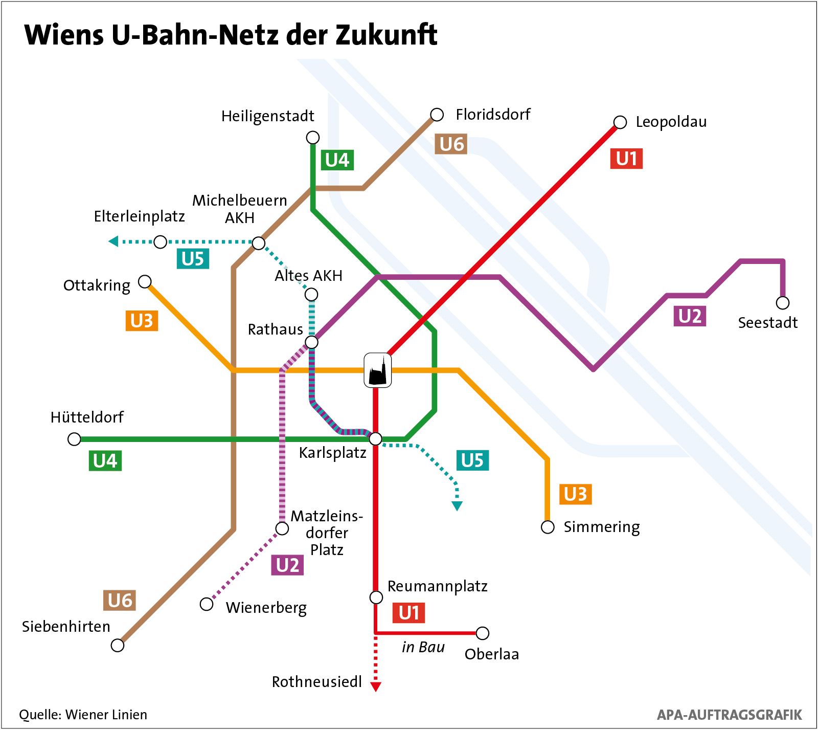 Stadt Wien kündigt Bau der U5 an Aktuelle Meldungen