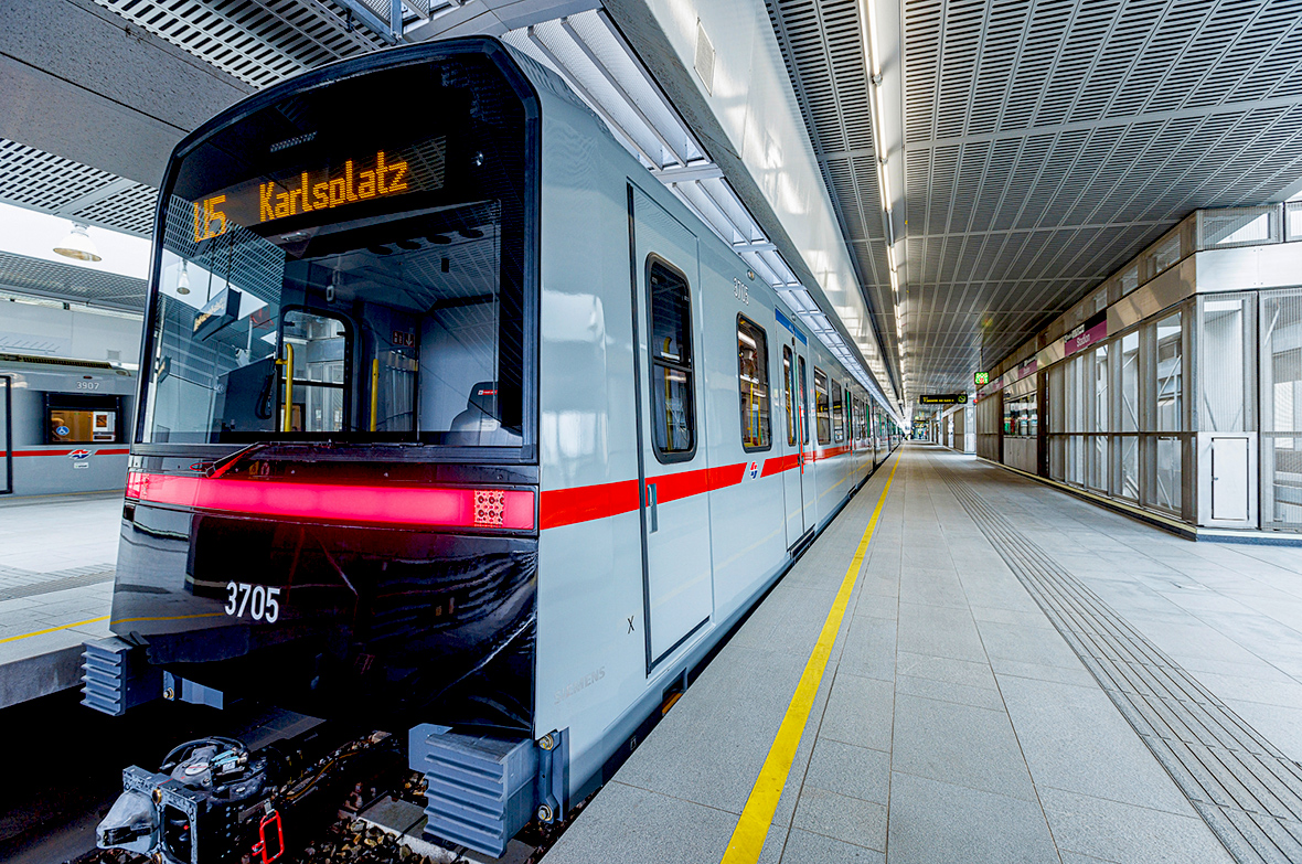 Neue UBahn für Wien XWagen startet auf der Linie U3 in den ÖffiBetrieb. Weitere Züge folgen